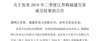 4月江蘇購福建交易成交8.757億千瓦時(shí) 1家核電5家火電企業(yè)中標(biāo)