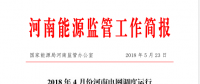 2018年4月份河南用電量233.64億千瓦時