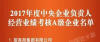 五大發(fā)電、中船重工、中國中車...16家風電相關企業(yè)入選2017年度央企負責人經營業(yè)績考核A級名單