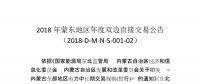 蒙東地區(qū)2018年第二次年度雙邊直接交易：交易規(guī)模56.92億千瓦時(shí)