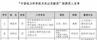 2018中國(guó)電力科學(xué)技術(shù)獎(jiǎng)135項(xiàng)、人物獎(jiǎng)110位擬授獎(jiǎng)公示（附全名單）