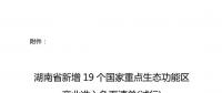 湖南省發(fā)布《湖南省新增19個(gè)國家重點(diǎn)生態(tài)功能區(qū)產(chǎn)業(yè)準(zhǔn)入負(fù)面清單(試行)》對水力發(fā)電、風(fēng)力發(fā)電、太陽能發(fā)電等嚴(yán)格管控