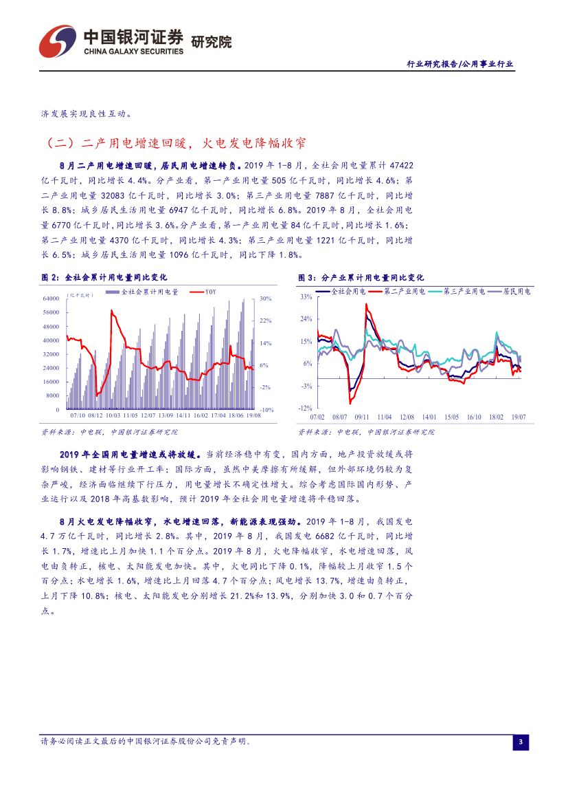 9月電力市場化交易活躍 火電發(fā)電降幅收窄