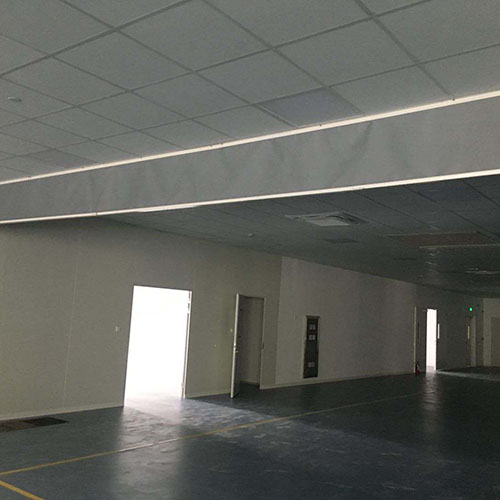 固定式柔性擋煙垂壁